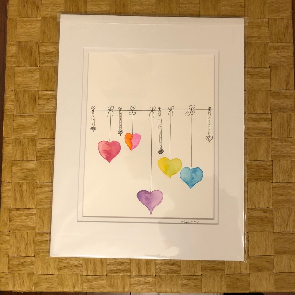 Original watercolor painting